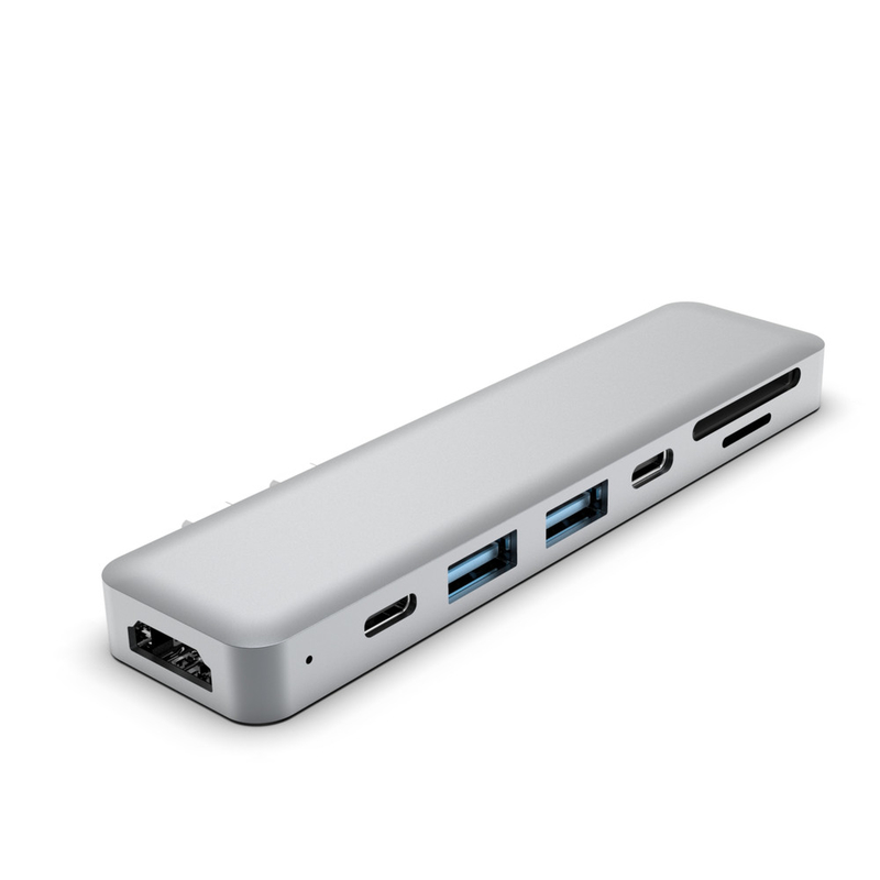 カスタムダブルusbcハブアダプタ ドック6イン1HDTVドック マックブック用カスタマイズ可能なUSBハブ