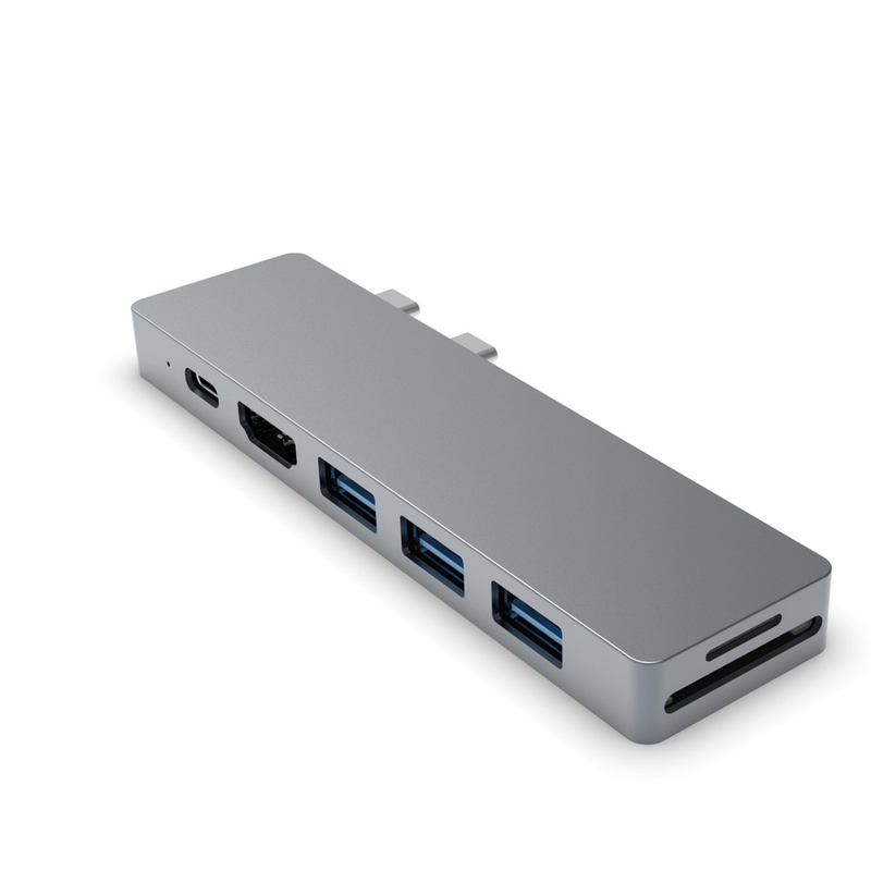 USB-C ハブ 7イン2 Thunderbolt 3 USB C ポート 4K HDMI と互換性