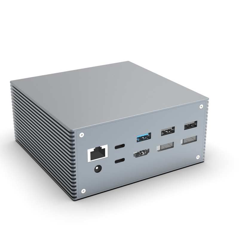 16 イン 1 雷 4 ドッキングステーション 3 モニター Mac USB 3.0 ユニバーサル ノートPC DP USB C DC電源付き