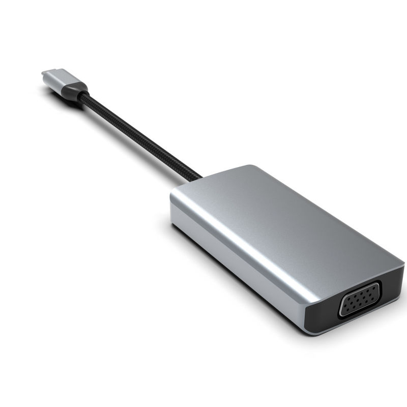 ミニ 4 イン 1 USB C アダプタ USB 3.0 HDMI VGA USB-C PD 充電付き Type C ハブ
