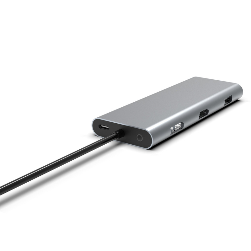 9 イン 1 100WUSB C ハブ 4k 60hz Hdmi カードリーダー PD USB 3.0/2.0 ギガビット イーサネット USB C ドック