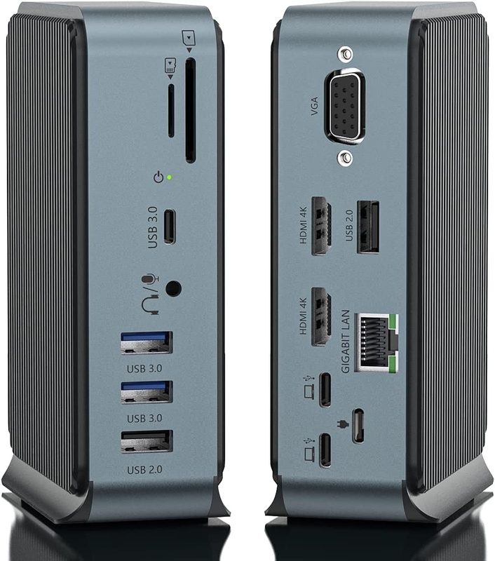 Hdmi to Usb C ドッキングステーション 100w Type-C Pd2で最大限の作業能力を高める0