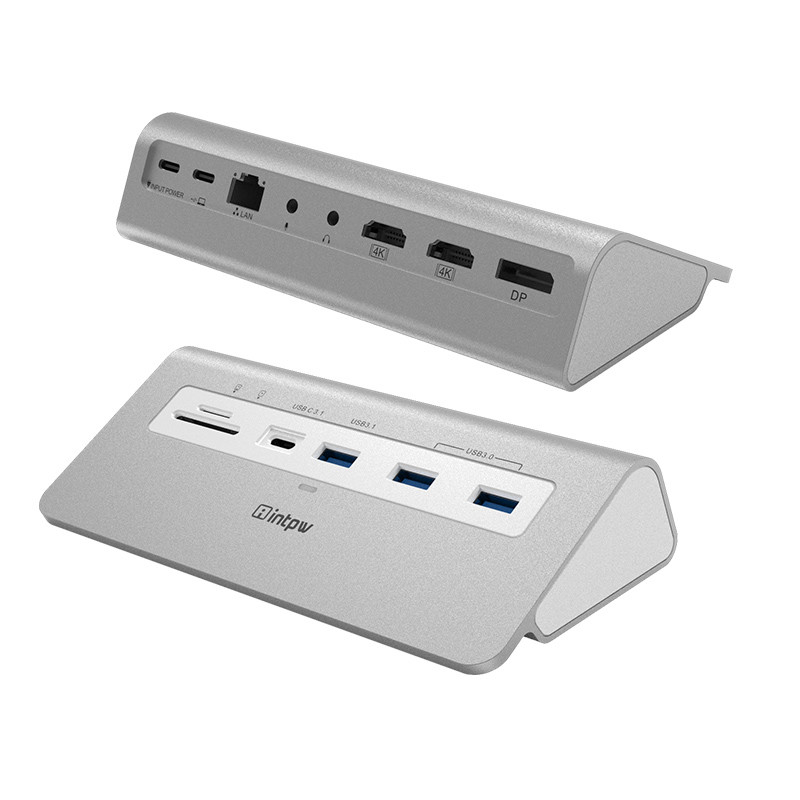 9イン1 USB C ハブ マルチポート アダプタ 4K HDMI PD 100W USB-A と SD/TF カードリーダー