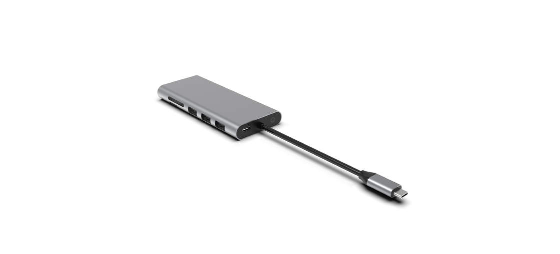 Macbook Usb A アダプター Macbook Air 5 イン 1 マルチポート 4K Usb Type C スリム 30