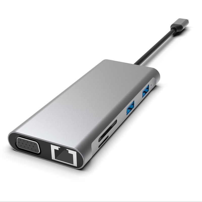 12 in 1 USB C ハブ トリプルディスプレイドッキングステーション デュアルHDMI VGA USB C& A データポートドック