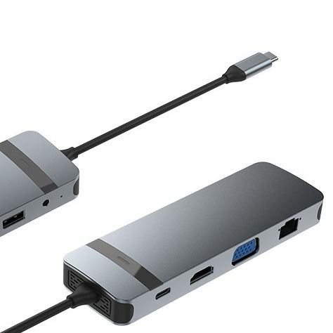 10 イン 1 USB C ドック USB ハブ 4K HDMI USB C から USB マルチポート アダプタ ラップトップとノートPC