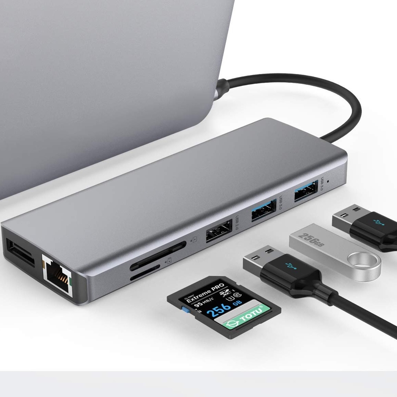 USB A型C HDMI Usb ハブ 5Gbps 転送速度と電源