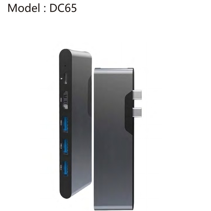 USB型CLANアダプター 6イン2 USBCハブ 3つのUSB3.0ポートとRJ45ギガビットLANインターフェース
