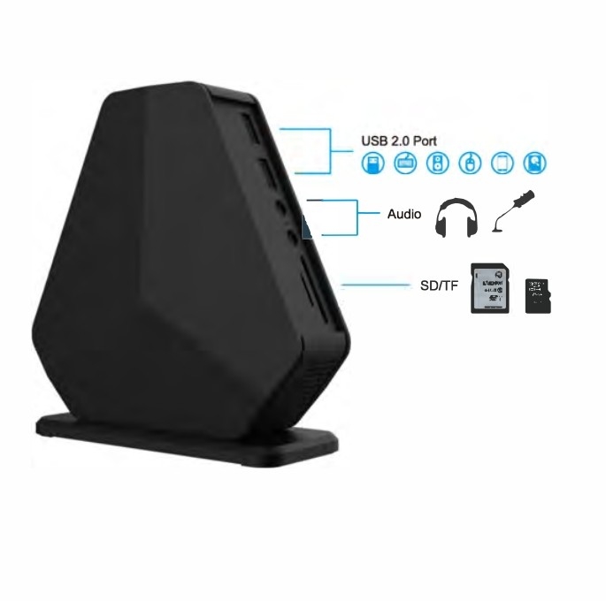 USBタイプCドッキングステーションアダプター ギガバイト デュアルHDMI Mst USB C ハブ HDMI USB 30