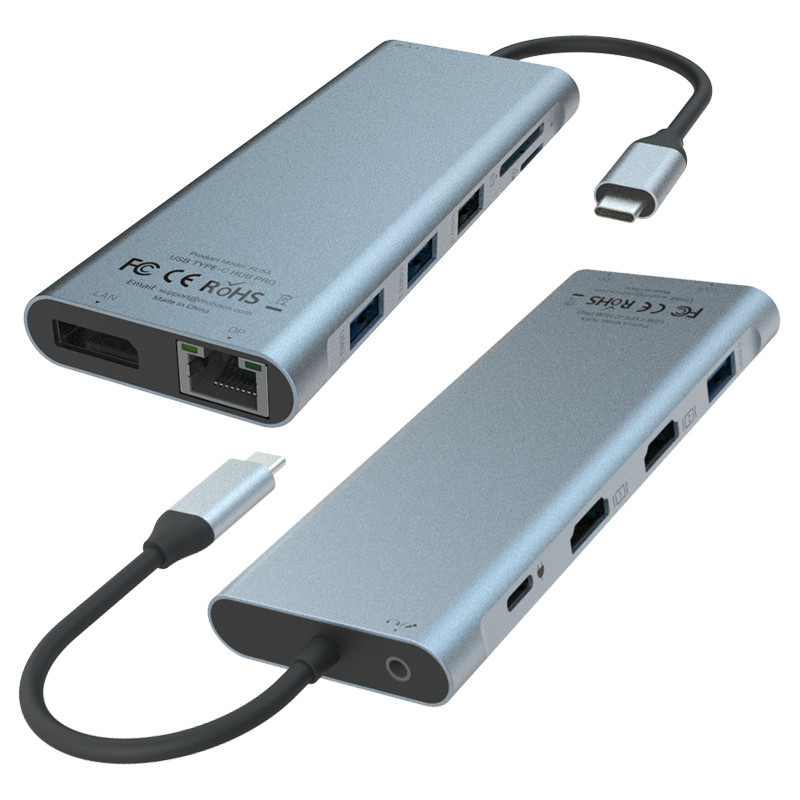 6 イン 1 USB C ハブ Type C アダプター 4K HDMI 60hz マルチポートカードリーダー USB3.0 TF PD SD Reader
