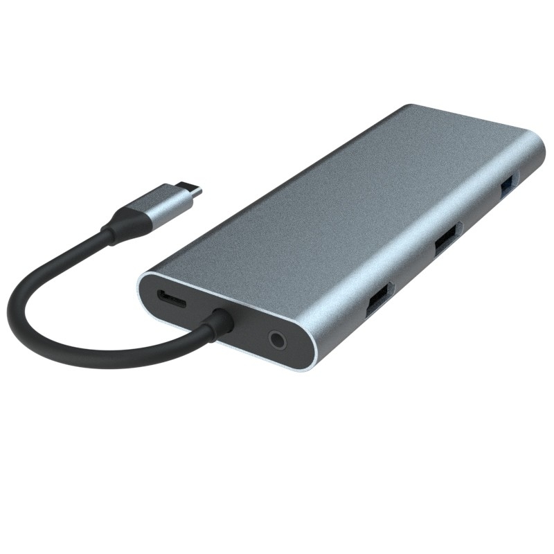 Macbook Pro USB-A アダプター HDMI Usb C プラグアンドプレイ付き 5V/1A 電源出力