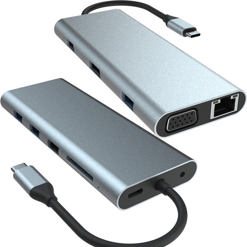 Macbook Pro USB-A アダプター HDMI Usb C プラグアンドプレイ付き 5V/1A 電源出力