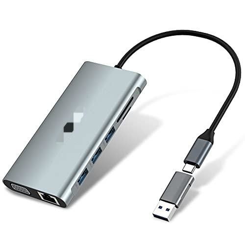60Hz/30Hz ディスプレイサポート USB Type-C アダプタ