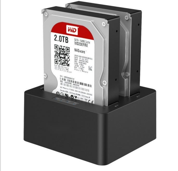 USB 3.0 Hdd デュアルベイハードドライブ ドッキングステーション 2.5 3.5 SATA HDD SSD