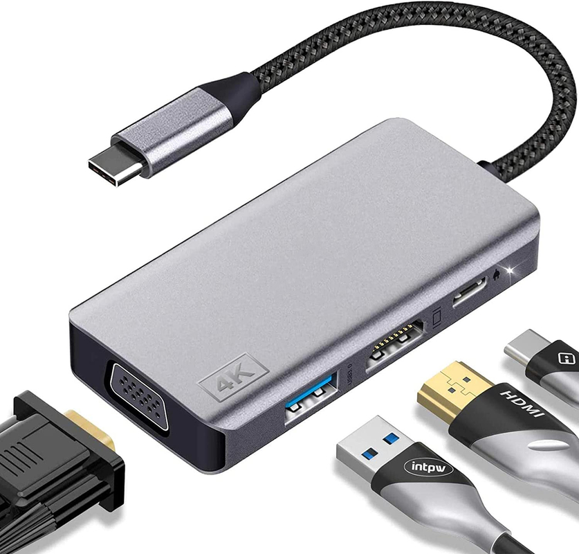 14 イン 1 USB C ハブ アダプタ Macbook Pro Air ラップトップ USB C ドッキング ステーション デュアル モニター