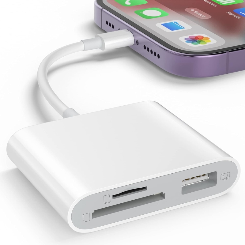 3 スロット USB Type C to カード アダプター コンパクト フラッシュ マイクロ SD カードリーダー MacBook Pro