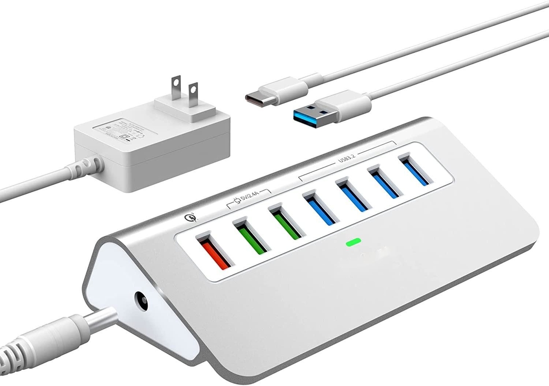 USBタイプCからイーサネット アダプター 14 USBポート 1000 Mbit/s ギガビット RJ45 LAN ハブ
