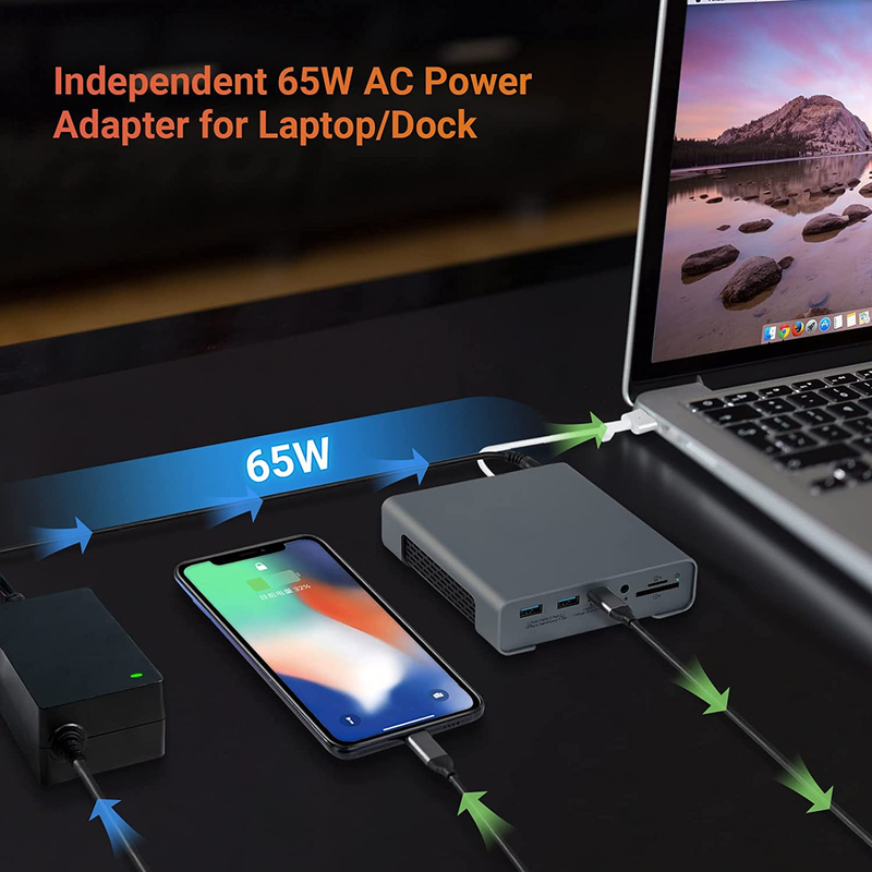 USB ハブ アダプタ USB Type-C 4K 60hz モニター HDMI イーサネット RJ45 ドッキング ステーション