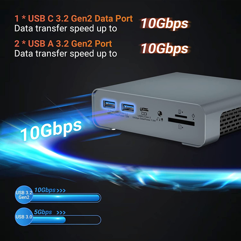 USB ハブ アダプタ USB Type-C 4K 60hz モニター HDMI イーサネット RJ45 ドッキング ステーション