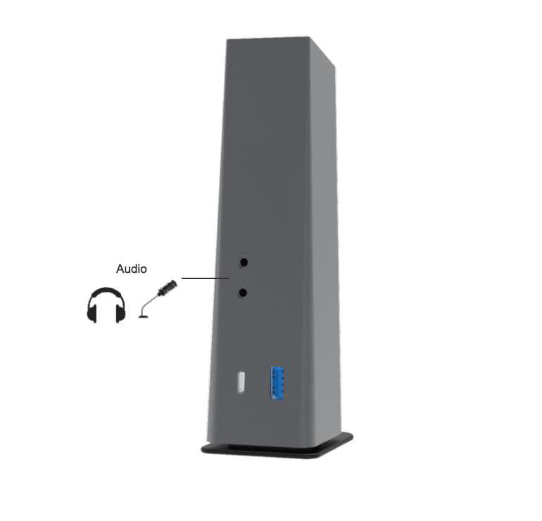 USB C 4k Hdmi ドッキングステーション 配電付き USB Type-C 4K イーサネット RJ45 ドッキングステーション