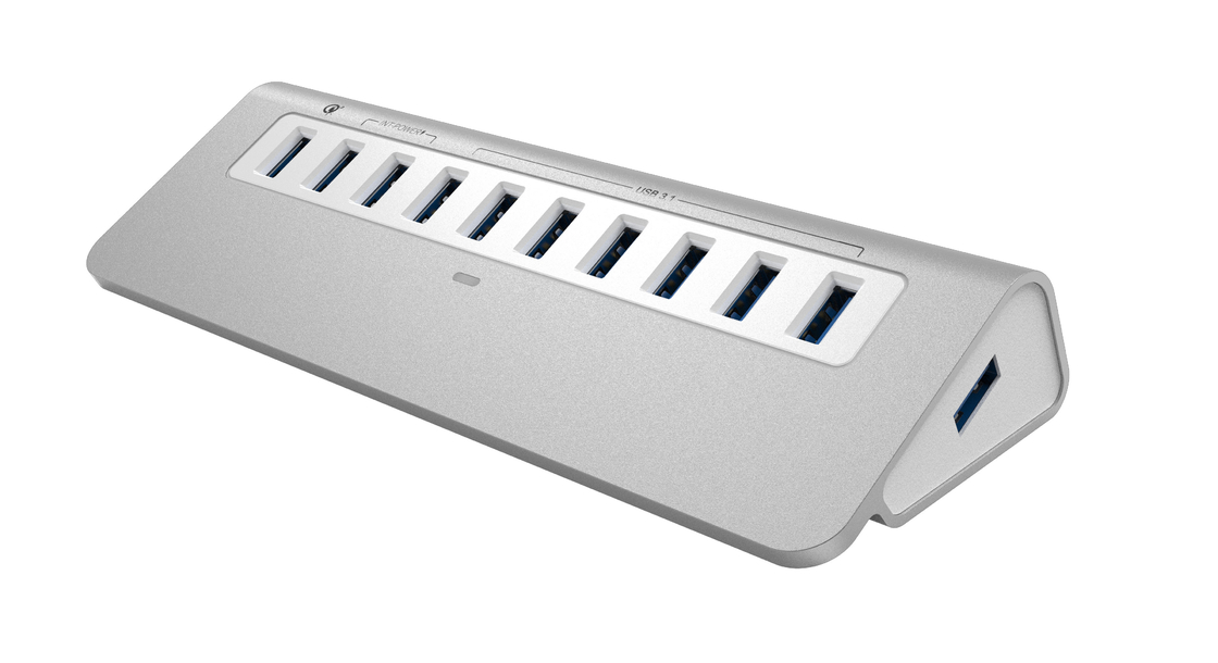 10 イン 1 USB C HUB 2.0-4.0 Type C HUB マルチスプリッター OTG アダプター Macbook用のUSB電源アダプター