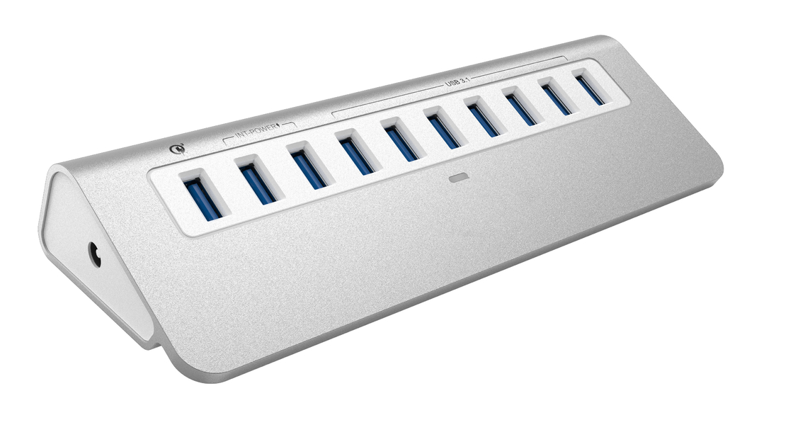10 イン 1 USB C HUB 2.0-4.0 Type C HUB マルチスプリッター OTG アダプター Macbook用のUSB電源アダプター