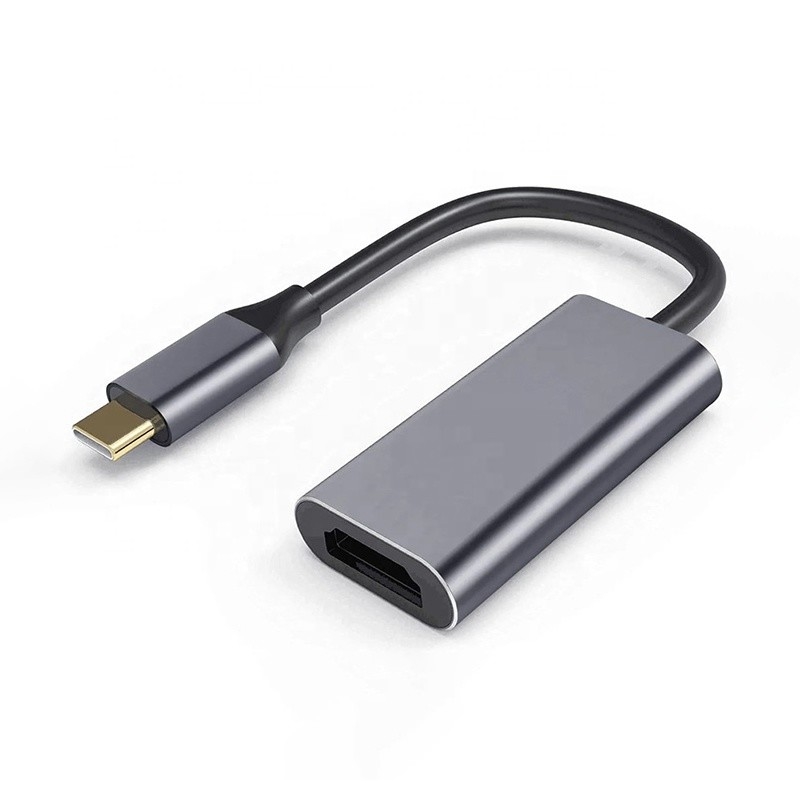 男性/女性 USB 3.1タイプCからHDMIHDTVケーブルアダプター 変換器 4K 60Hz 1080P CCA電源