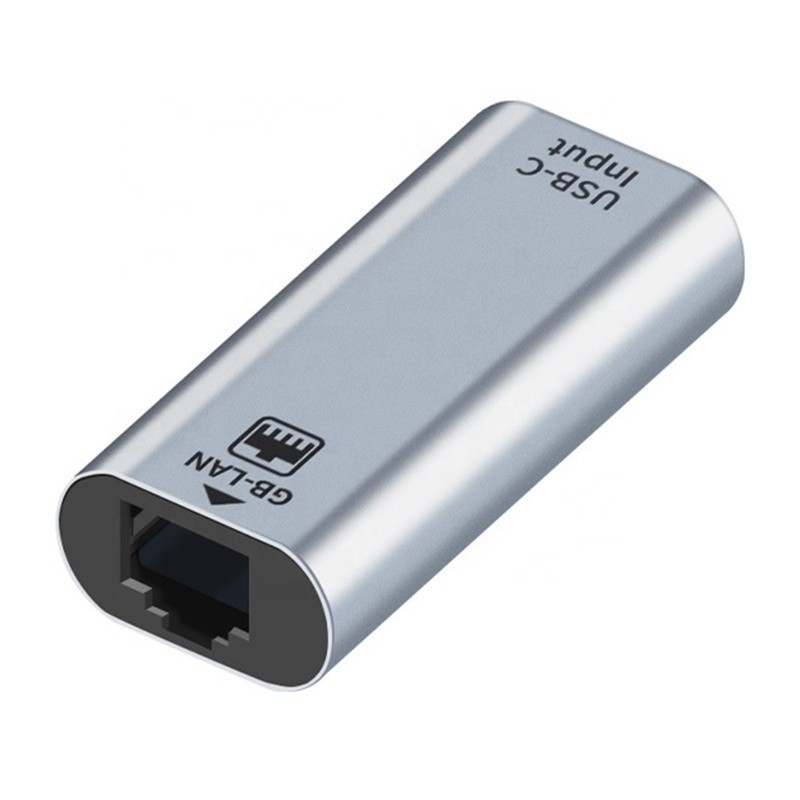 USB C 女性からイーサネットポート アダプター 10/100/1000 Mbps 速度 急速なネットワーク接続