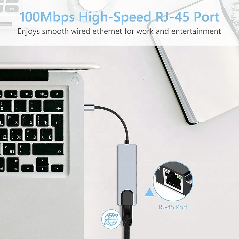 グレーUSB C PDドッキングステーション ラップトップの充電機能 データ転送 ビデオ出力