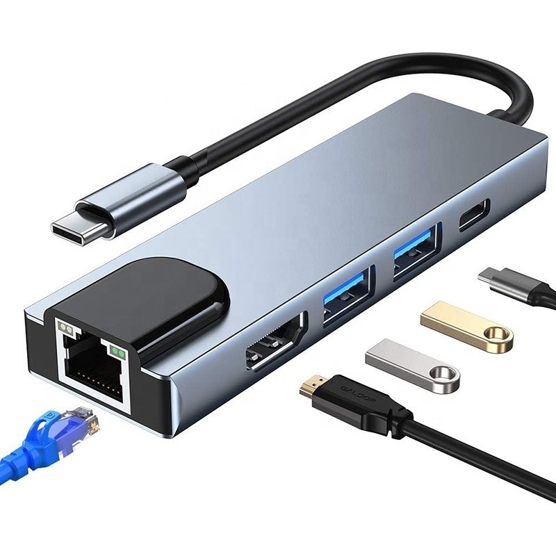 USB C アダプター 13 in 1 4K HDMI ハブ C型からHDMI 4K USB 3.0 2.0 PD充電コンバーター