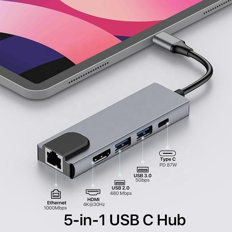 USB C アダプター 13 in 1 4K HDMI ハブ C型からHDMI 4K USB 3.0 2.0 PD充電コンバーター