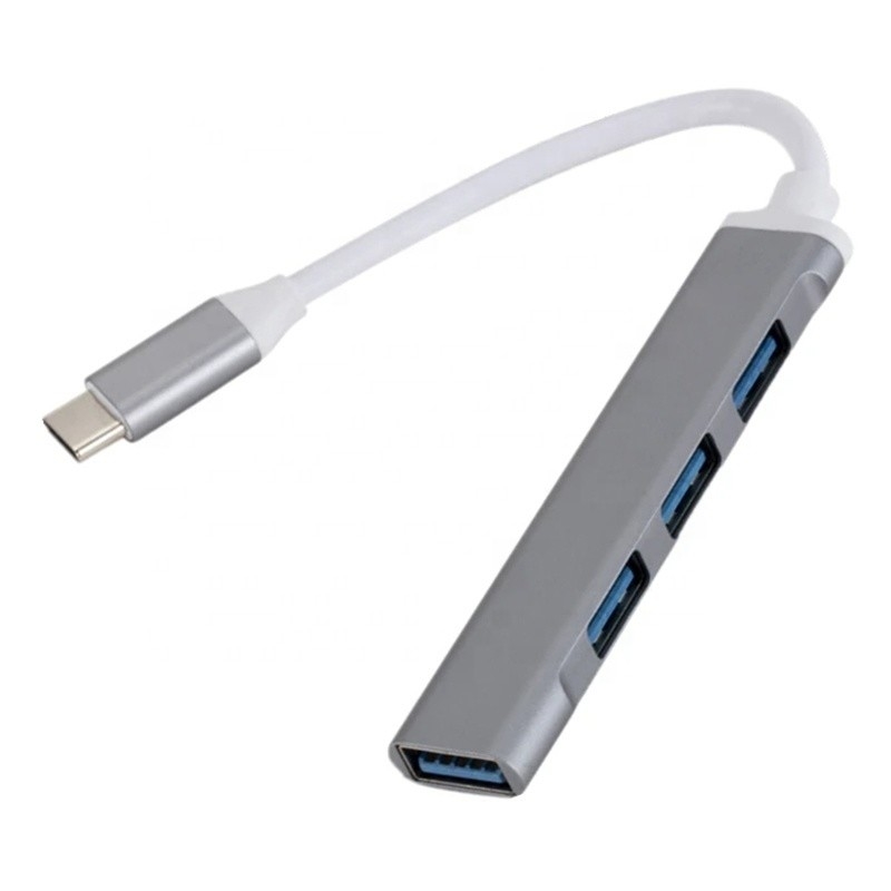 アルミ4ポートUSBCタイプCからUSB3.02.0データハブ