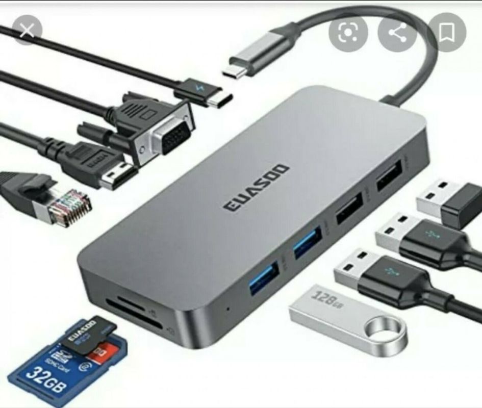 高画質 4K 60Hz HDMI ビデオキャプチャカード付きの USB C型 C ハブをループアウトする