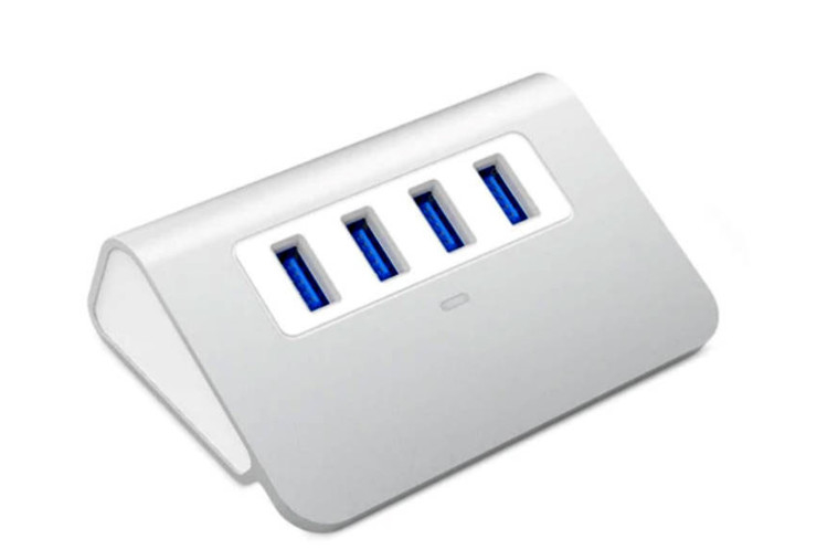 C型インターフェイス 4 イン 1 4 ポート ハブ Type-C OTG to USB 3.0 2.0 アダプター アルミ合金