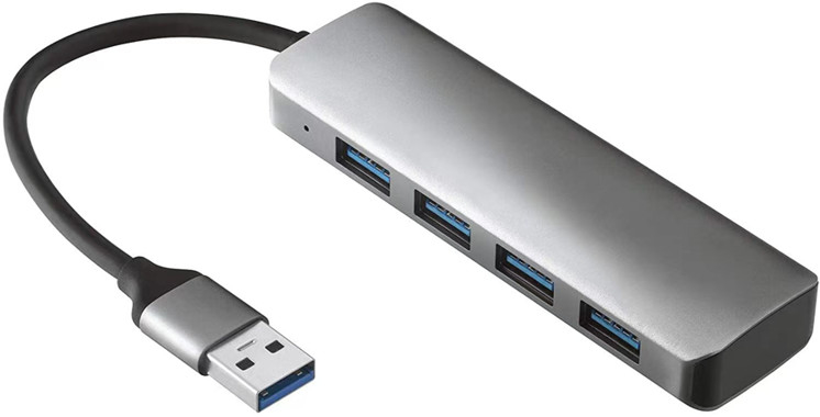 4KHDMI互換性 Type-C to USB C ハブ アダプタ 2つのUSB3.0とPD充電ポート