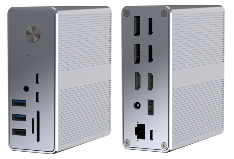 16 イン 1 USB-C ドッキングステーション PD 100W 急速充電 PC ホスト/USB 2.0/3.0 ハブ/HDMI 4K60HZ /PD 4K/60HZ/RJ45 ギガビット