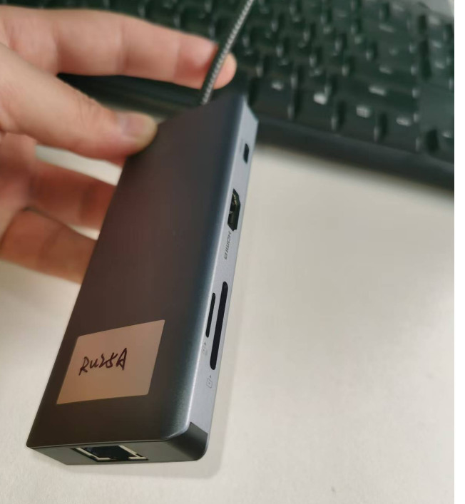 4K HDMI 9 In 1 USB-C ハブ USB 3.1 マルチポートドッキングステーションアダプター Mac ノートブック