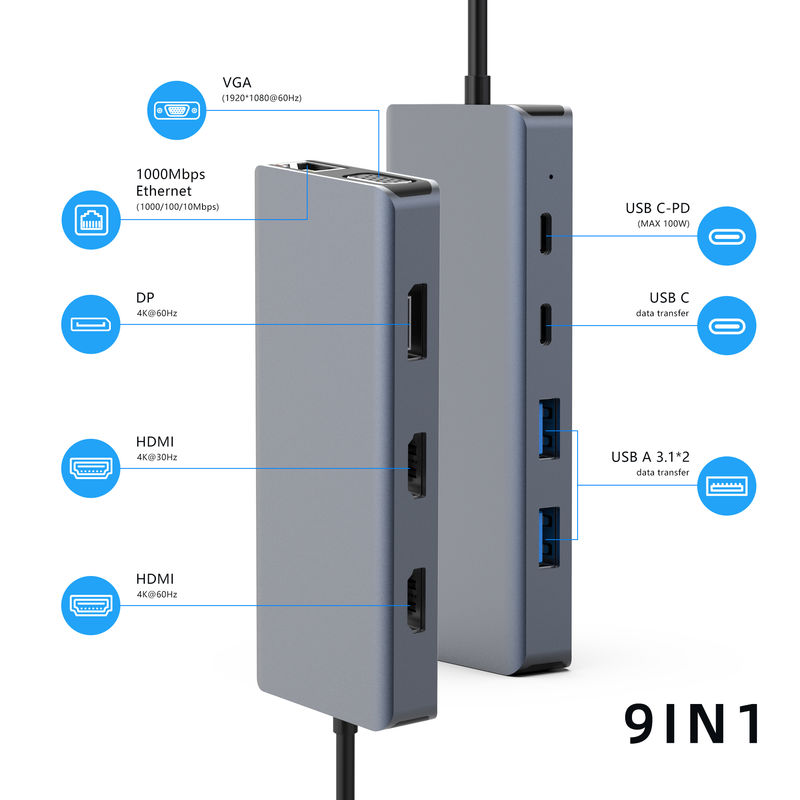 HDMI USB-C アダプター変換でMac OSの 4K 60Hz ディスプレイに簡単に接続する